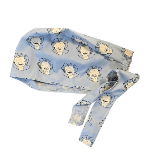 Betty White Custom Scrub Cap